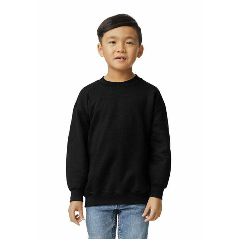 Gildan Sweater Crewneck HeavyBlend for kids GIL18000B 426 Black L