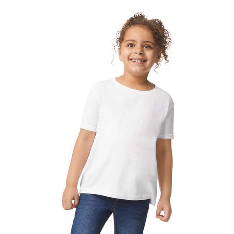 Gildan T-shirt Heavy Cotton SS for Toddler GIL5100P 000 White 5T