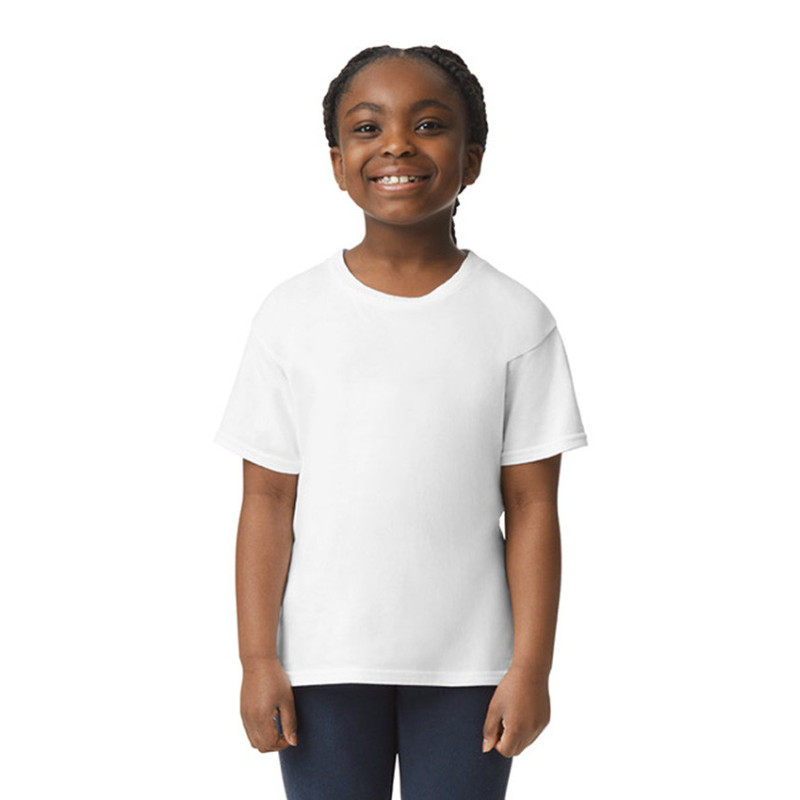 Gildan T-shirt SoftStyle SS for kids GIL64000B 000 White L
