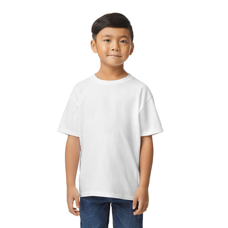 Gildan T-shirt SoftStyle Midweight for kids GIL65000B 030 White M