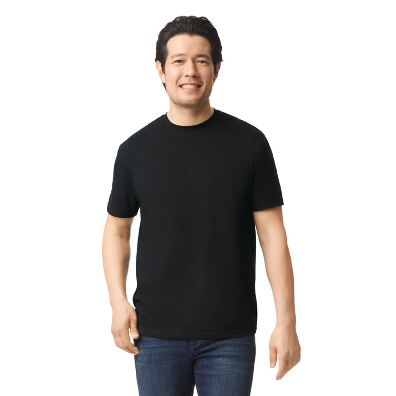 Gildan T-shirt SoftStyle CVC unisex GIL67000 3G9 Pitch Black 4XL