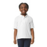 Gildan Polo Dryblend Jersey SS for kids GIL8800B 000 White L