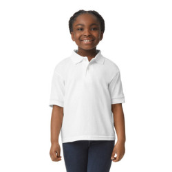 Gildan Polo Dryblend Jersey SS for kids GIL8800B 000 White M