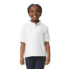 Gildan Polo Dryblend Jersey SS for kids GIL8800B 000 White M