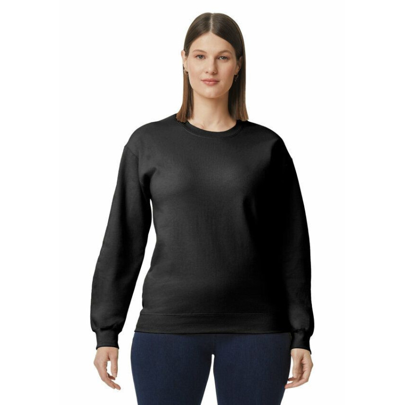 Gildan Sweater Crewneck Softstyle unisex GILSF000 36 Black L