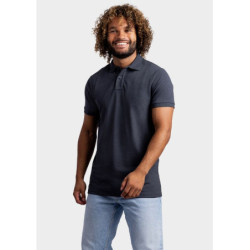 L&S Polo Fit Heavy Mix SS