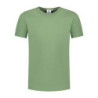 L&S T-shirt Crewneck cot/elast SS for him LEM1269 Army Green XL