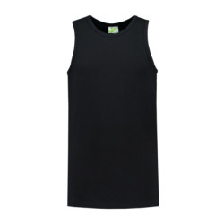 L&S Tanktop cot/elast for him LEM1275 Black M