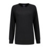 L&S Heavy Sweater Raglan Crewneck for her LEM3227 Black S