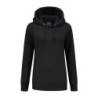 L&S Heavy Sweater Hooded Raglan for her LEM3232 Black S