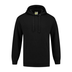 L&S Sweater Hooded LEM3276 Black S