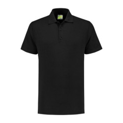 L&S Polo Basic Mix SS for him LEM3500 Black L