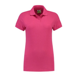 L&S Polo Basic Mix SS for her LEM3502 Fuchsia M