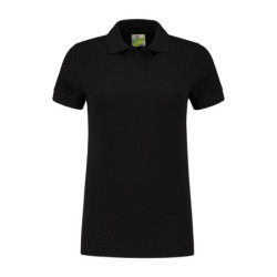 L&S Polo Basic SS for her LEM3535 Black L