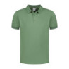 L&S Polo Basic Cot/Elast SS for him LEM3572 Army Green M