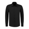 L&S Shirt Poplin Mix LS for him LEM3935 Black L