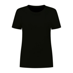 L&S T-shirt Workwear Cooldry for her LEM4502 Black 2XL