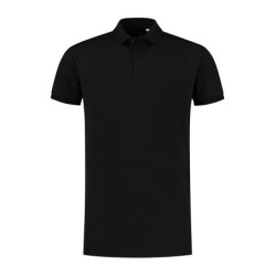 L&S Polo Workwear Cooldry for him LEM4604 Black L