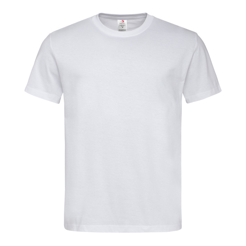 Stedman T-shirt Crewneck Classic-T Organic for him STE2020 White 2XS