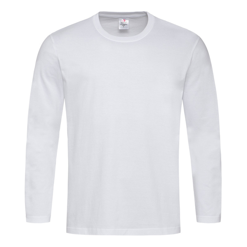 Stedman T-shirt Comfort-T LS for him STE2130 White L