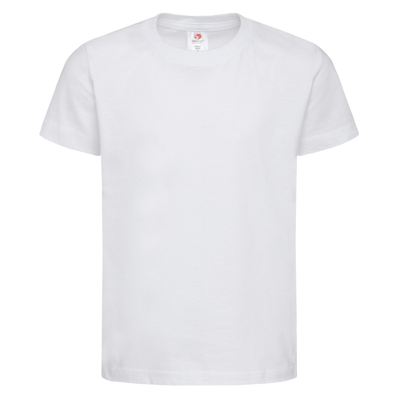 Stedman T-shirt Crewneck Classic-T SS for kids STE2200 White 2XS